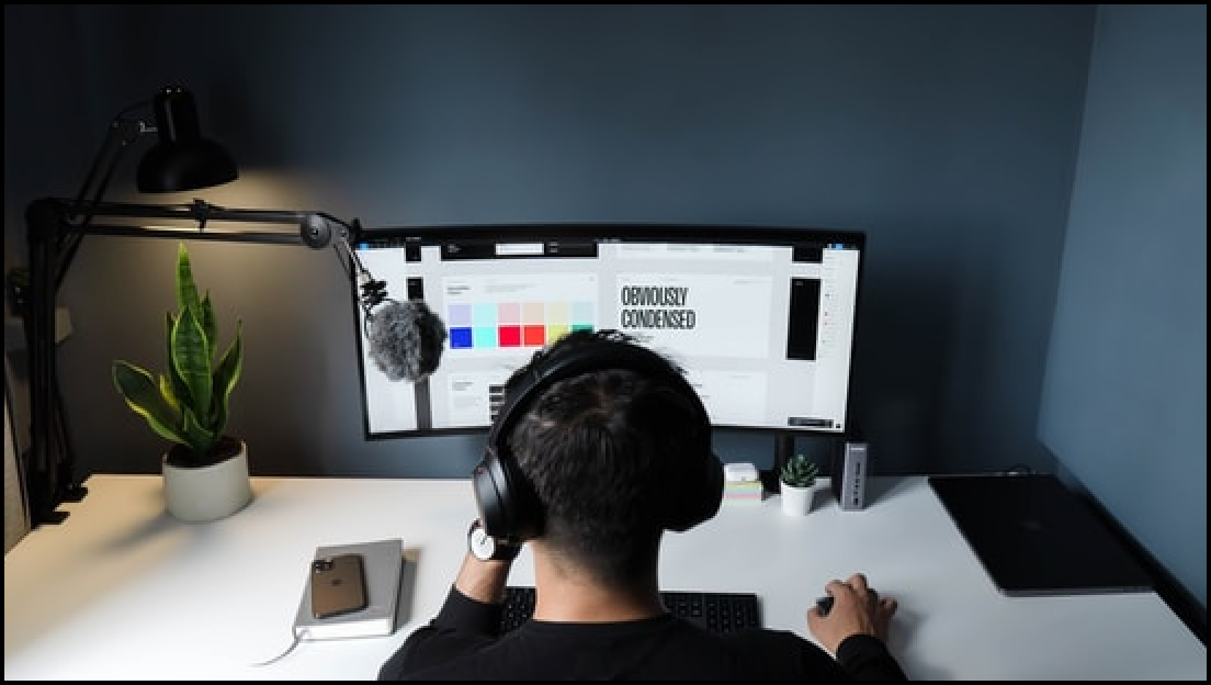 developer working